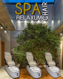 Spa pedicure stoel “Relexum” Met Rugmassage.