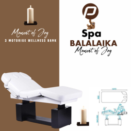 Behandelbank Spa Wellness Massagetafel 3 motorig Balalaika