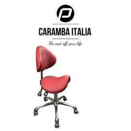 Tabouret Caramba Italia Donker Rood