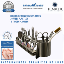 Instrumenten Organizer RVS Podonizer