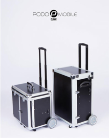 PodoMobile Maxi Pedicure Trolley Brush Black