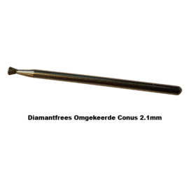 Diamant Frees Omgekeerde Conus 2.1 mm