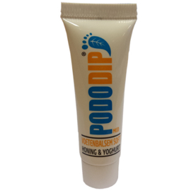 Pododip Voetenbalsem Soft Honing en Yoghurt tube 10 ml