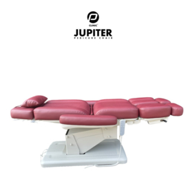 Pedicure Behandelstoel Jupiter Bordeaux Rood