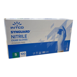 Intco Synguard Nitrile Handschoenen Poedervrij Maat Small