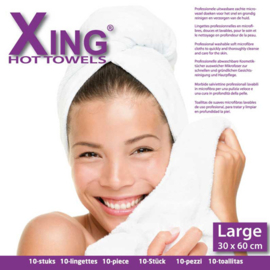 Xing Hot Towel / Compress Doek 30×60 Wit