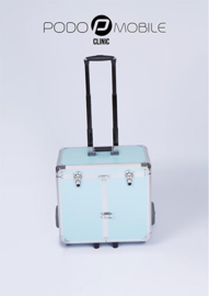 PodoMobile Midi Pedicure Trolley Grey Blue