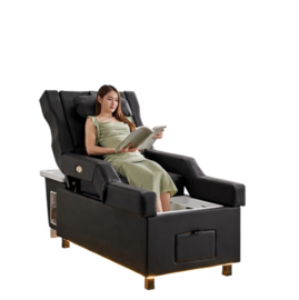 Head & Foot Spa Combi Zwart - Luxe Head Spa en Voet Spa in Eén