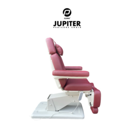 Pedicure Behandelstoel Jupiter Bordeaux Rood