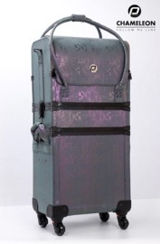 P.clinic visagie koffer purple Luxe hoog model