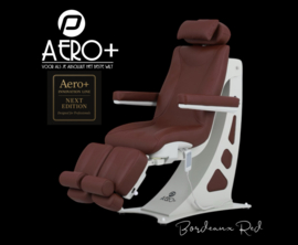 Pedicure Behandelstoel Aero+ Bordeaux Rood