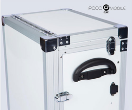 PodoMobile Maxi Pedicure Trolley Pearl White