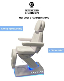 Elektrische behandelstoel Bighorn inclusief verwarming + Dreamlight sfeer verlichting
