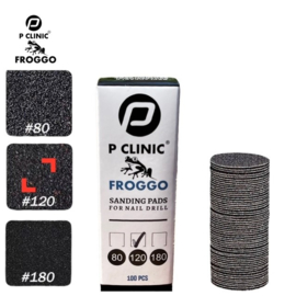 Froggo schuur pads voor eelt verwijdering type #120 Medium grof