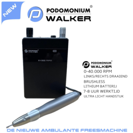 Podomonium walker ultra moderne wireless pocket freesmotor 40.000 RPM