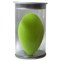 Puff MakeUp Blending Sponge Groot 60 mm per stuk kleur Groen