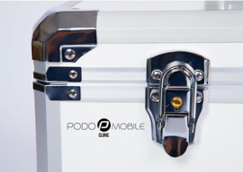 PodoMobile Midi Pedicure Trolley Pearl White