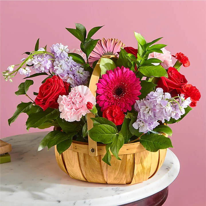 Mixed Flower Basket