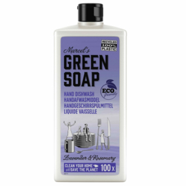 Marcel's Green Soap : Afwasmiddel Lavendel & Rozemarijn 500ml - Eco - Vegan - Biologisch Afbreekbaar - Hervulbaar