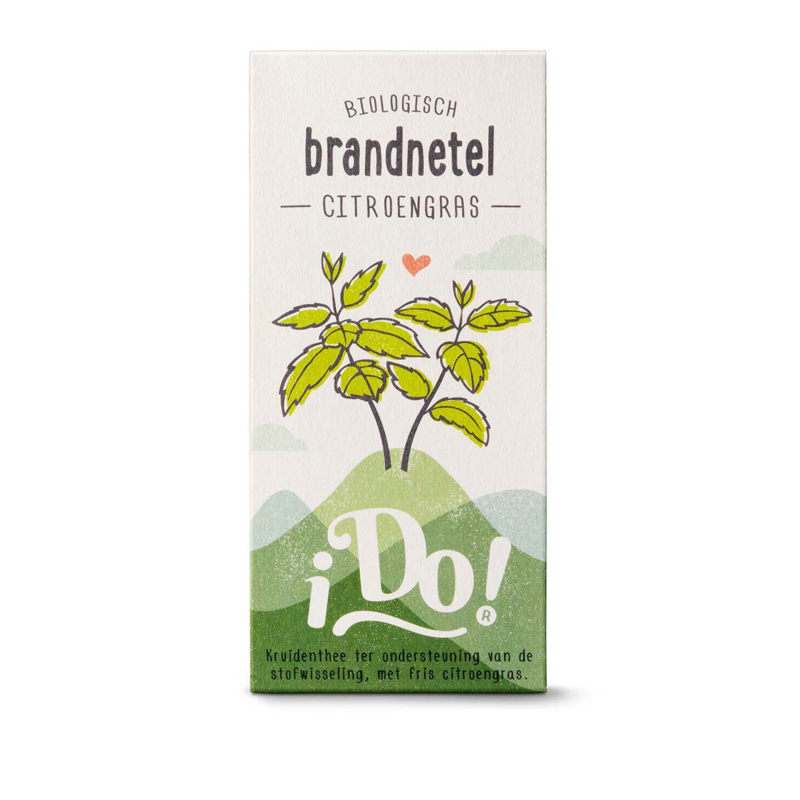 I DO : Brandnetel Thee 20 stuks 30gr - Biologisch - Plasticvrij