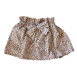 Paperbag strik | Cheetah dots