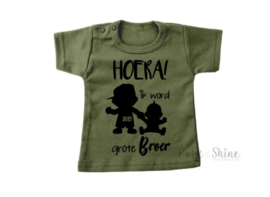 Shirt | Hoera ik word grote broer