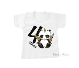 Shirt | leeftijd shirt met Panda