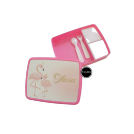 Lunchbox XL Flamingo