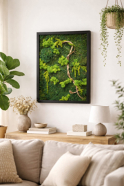 Rechthoek DIY mosschilderij