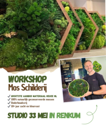 Cadeau bon voor de Moss Art Workshop