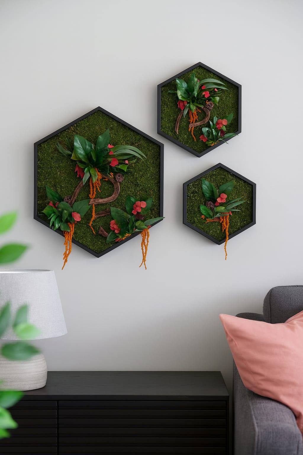 DIY pakket Mos Schilderij Costa Rica