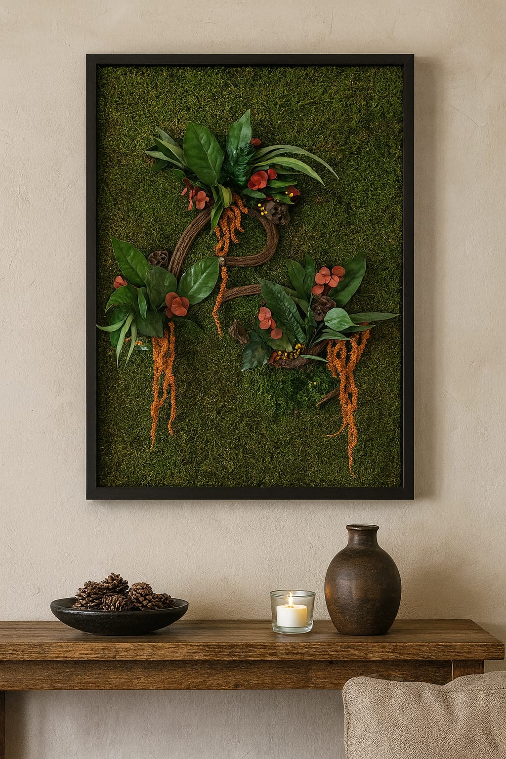 DIY pakket Mos Schilderij Costa Rica