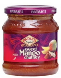 Patak sweet mango chutney 300g