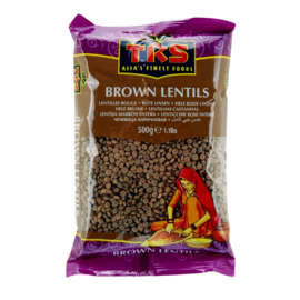 TRS brown lentils whole 500g