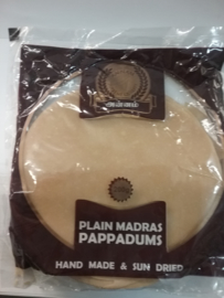 Plain madras pappadum