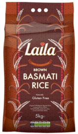 Laila brown basmati rice 5kg