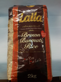 Laila brown basmati rice 2kg