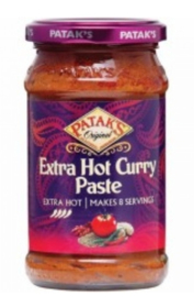 Patak extra hot curry paste 300g