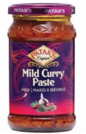 Patak mild curry paste 300g