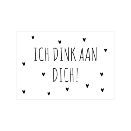 Kaart - Ich dink aan dich!