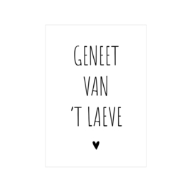 Kaart - Geneet van 't laeve