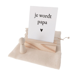 Bewaarzakje | Je wordt papa