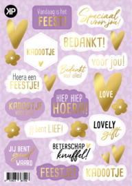 Stickervel | All day Lilac
