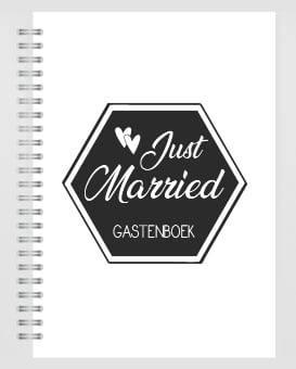 Gastenboek Just Married