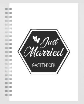 (3) Gastenboek Just Married