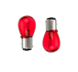 Lamp duplo 21/5w 12v, rood, per 2 stuks, 2057RD