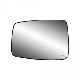 Spiegelglas Links 09-21 verwarmd met backing plate. Dodge ORGINEEL MOPAR 68050299AA