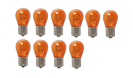 10 STUKS Lamp, 21 watt, 12 volt, wit, fitting model BAU15S