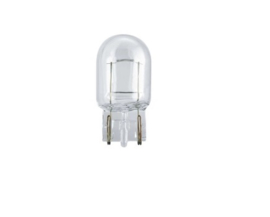 Steeklamp 21 W, 12 volt,  Model  T20d, lampvoet model W3x16d