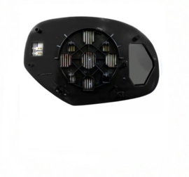 Spiegelglas Links 07-14 verwarmd met backing plate.